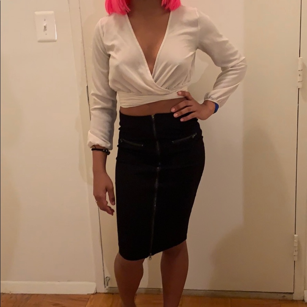 Skirt and blouse combo